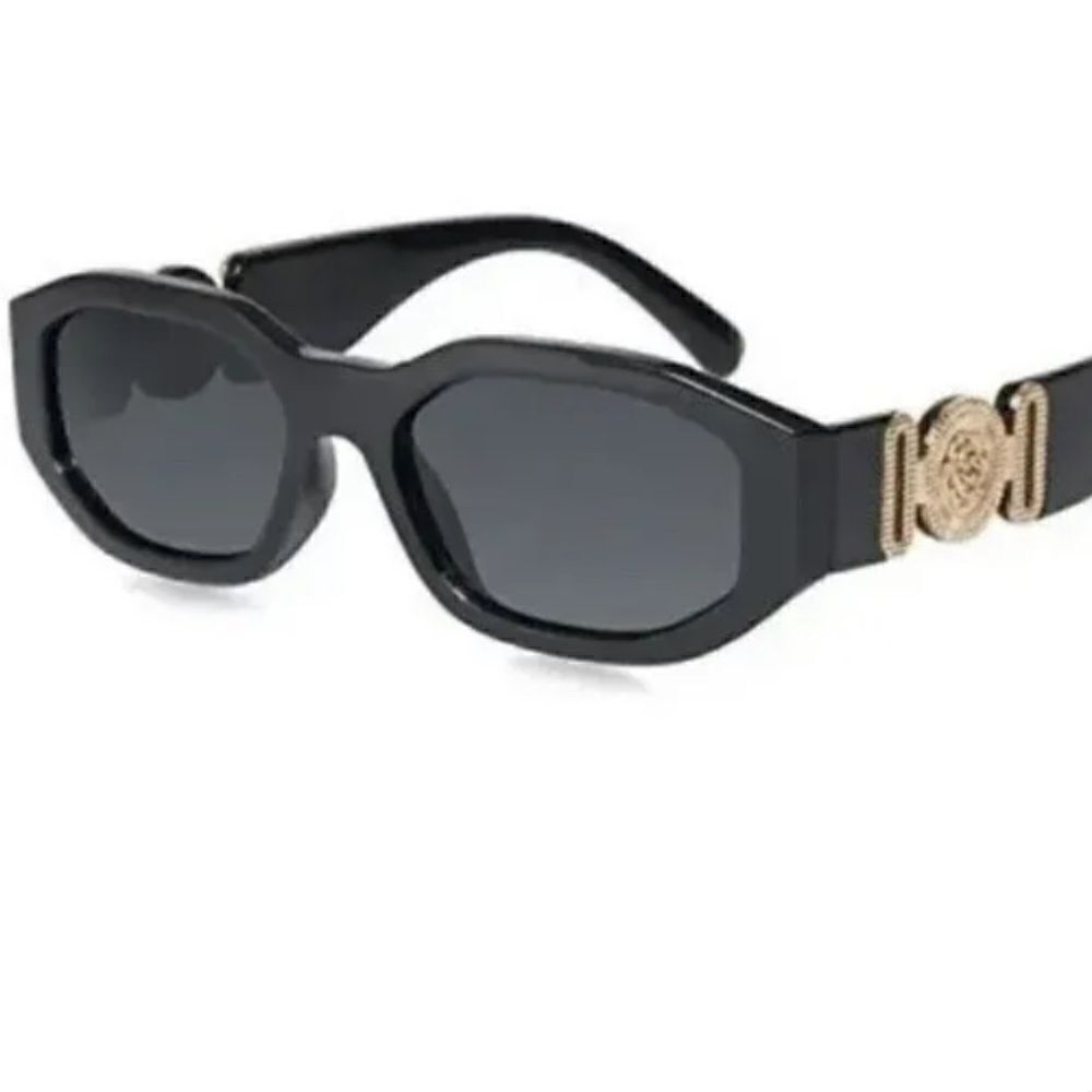 Mosanana Black Tracer Rectangle Sunglasses. New in Box (NIB).